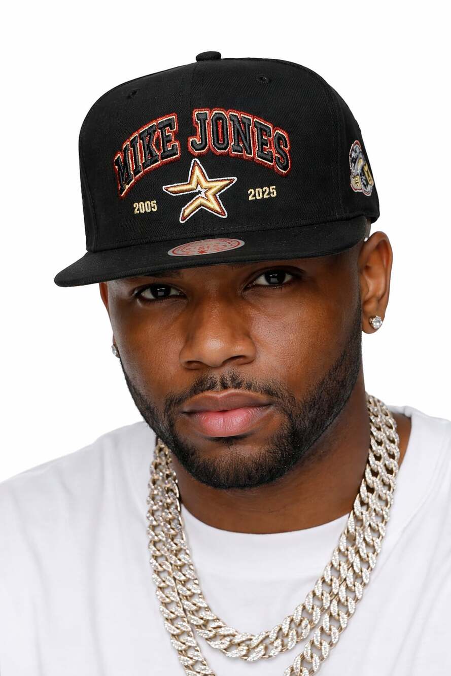 Mitchell & Ness Houston Astros Mike Jones 20th Anniversary Snapback Hat